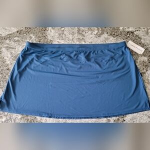 Jantzen Swim Blue Mini Skirt Swim Bottom